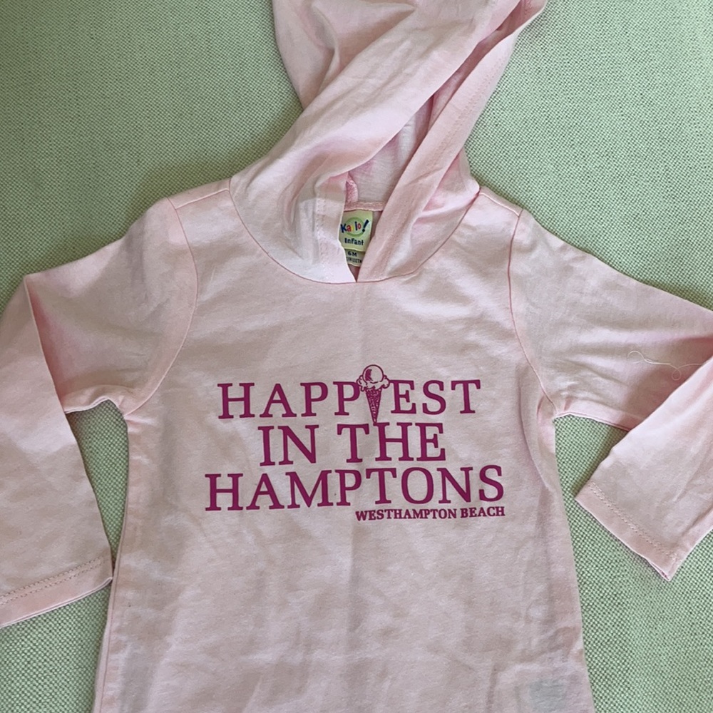 6M pink Hamptons long sleeve shirt